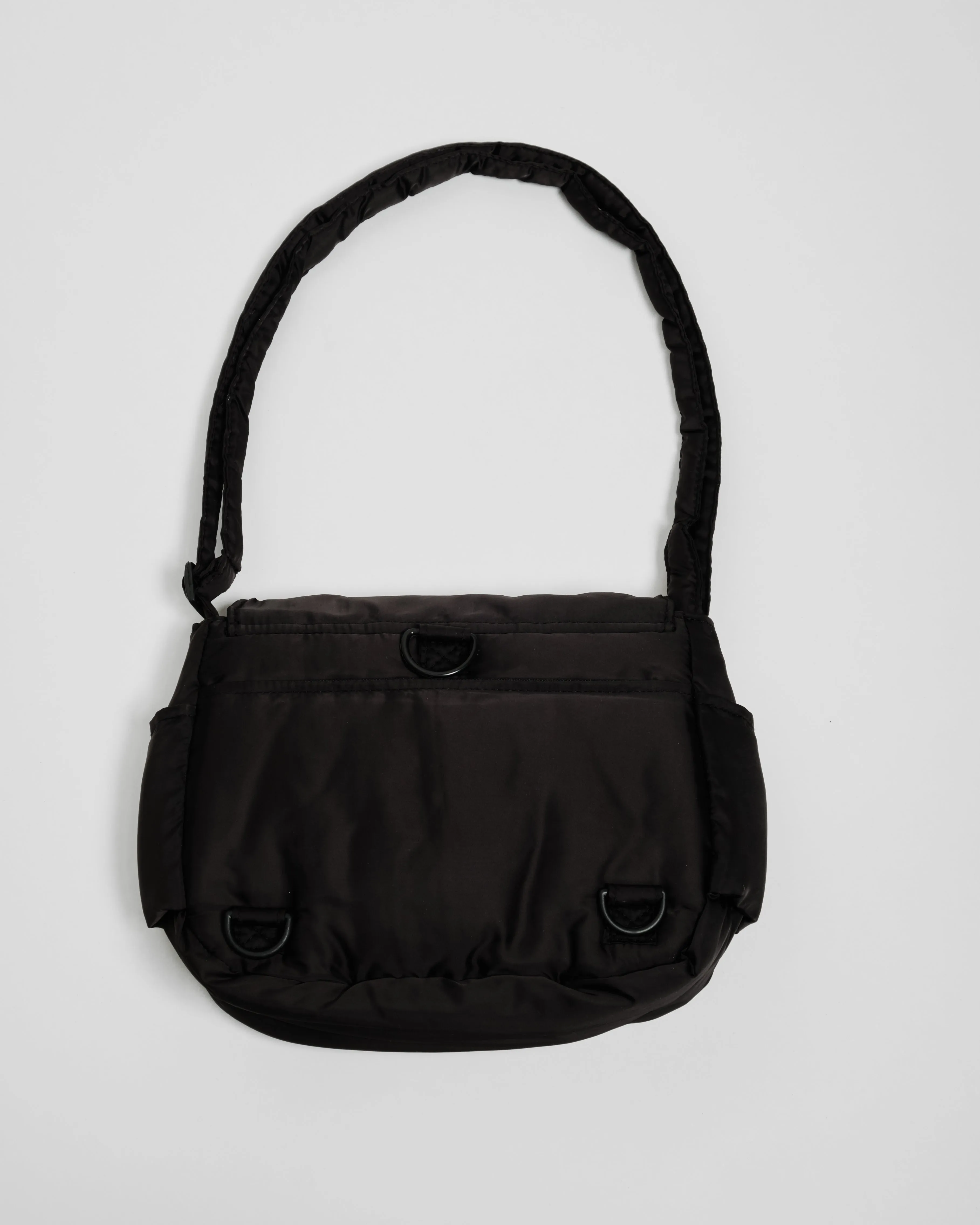 Black Red Ribbon Multi-Carry Crossbody Bag